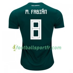 Tenue Mexique M.Fabian 8 Domicile Coupe du monde 2018 Maillot de Foot